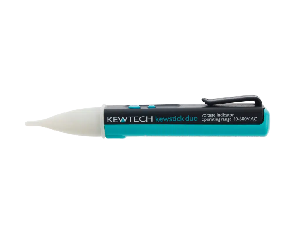 Kewtech Kewstick Duo dual sensitivity non-contact voltage detector for electricians
