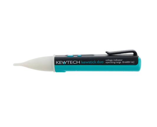 Kewtech Kewstick Duo dual sensitivity non-contact voltage detector for electricians