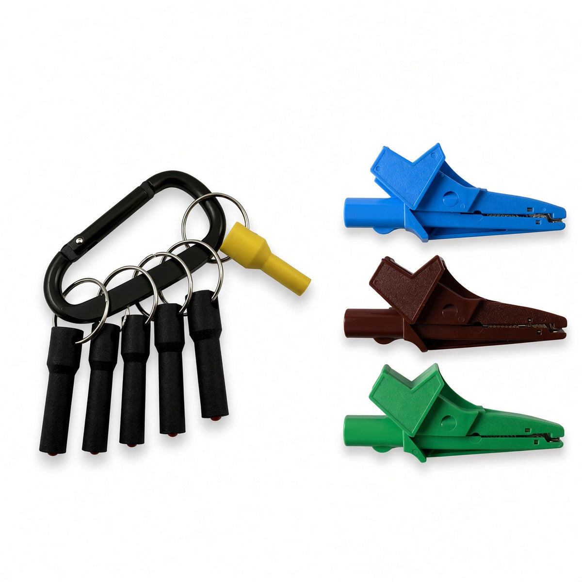Metrel MLC3 Crocodile Clip Set + Tip-Clip (Bundle)
