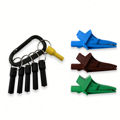 Metrel MLC3 Crocodile Clip Set + Tip-Clip (Bundle)