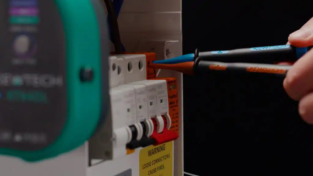 Kewtech ACCSTP test probe tips used with Tip-Clip probe holder for electrical testing