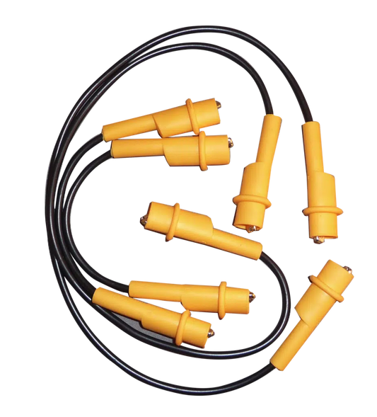 Kewtech JUMPLD1 link lead with 4mm connectors used with Tip-Clip probe holder for electrician