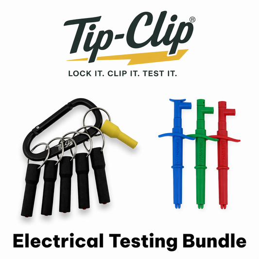 Megger 1014-299 3 Piece Grabber Set + Tip-Clip Holder (Bundle)