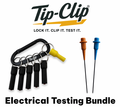 Kewtech KTLP10 Extra Long Test Probes + Tip-Clip Bundle