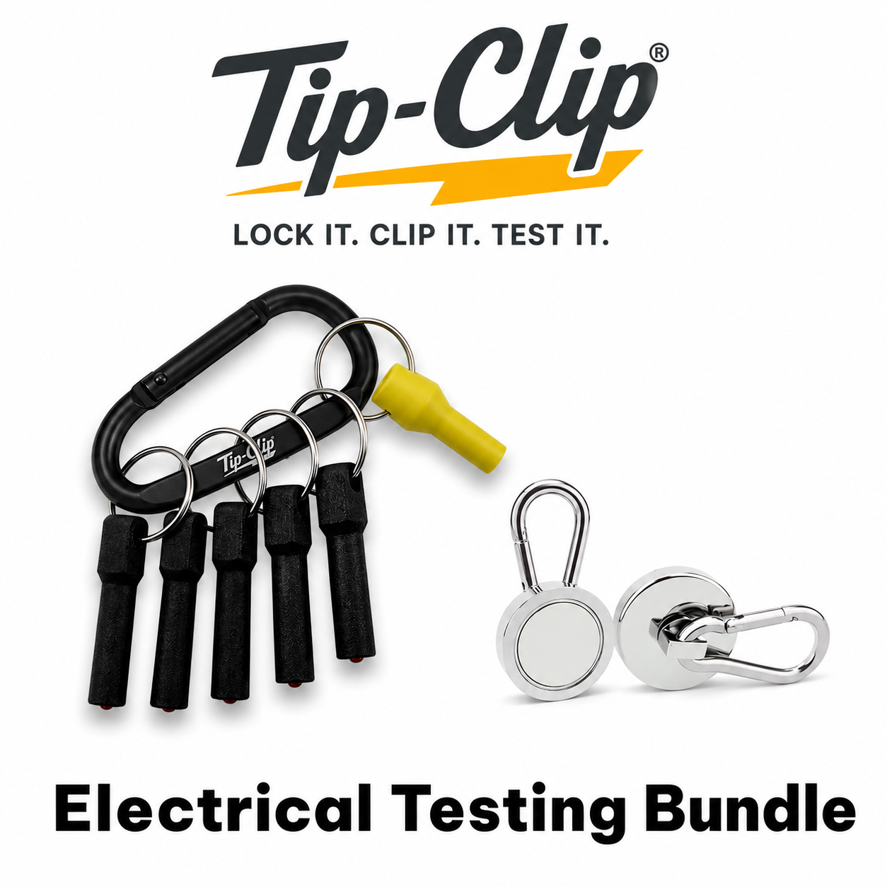 Tip-Clip Magnetic Tester Hanging Kit + Tip-Clip Probe Holder