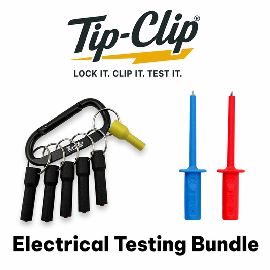 Martindale TL33RD/BL Probe Extension Set + Tip-Clip Bundle